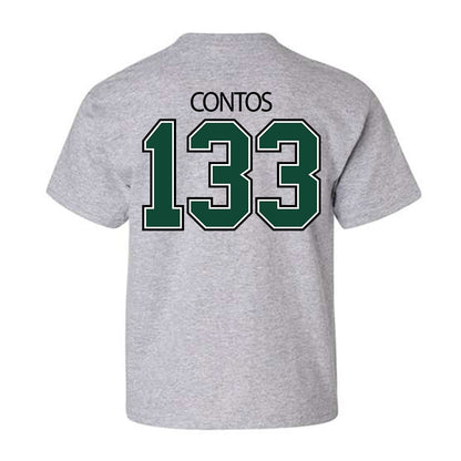 Tiffin - NCAA Wrestling : Phoenix Contos - Youth T-Shirt-1