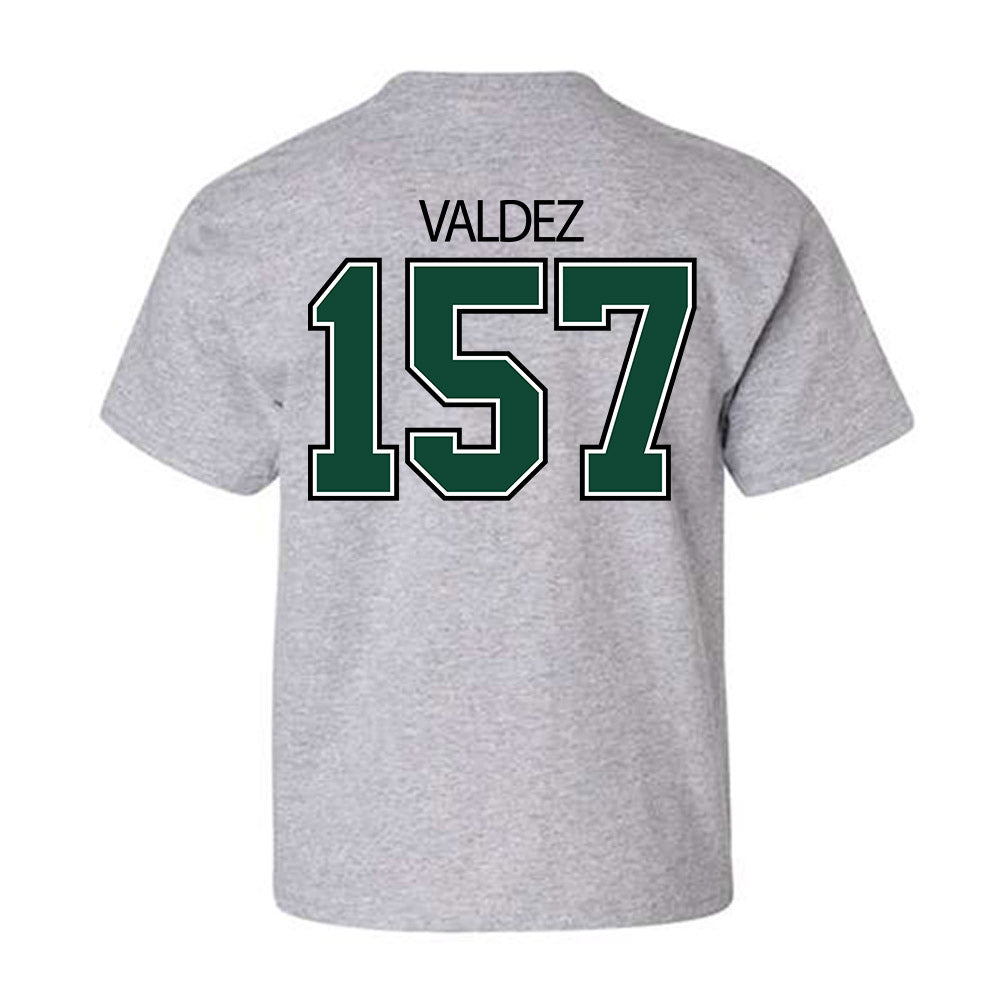 Tiffin - NCAA Wrestling : Isaac Valdez - Youth T-Shirt-1