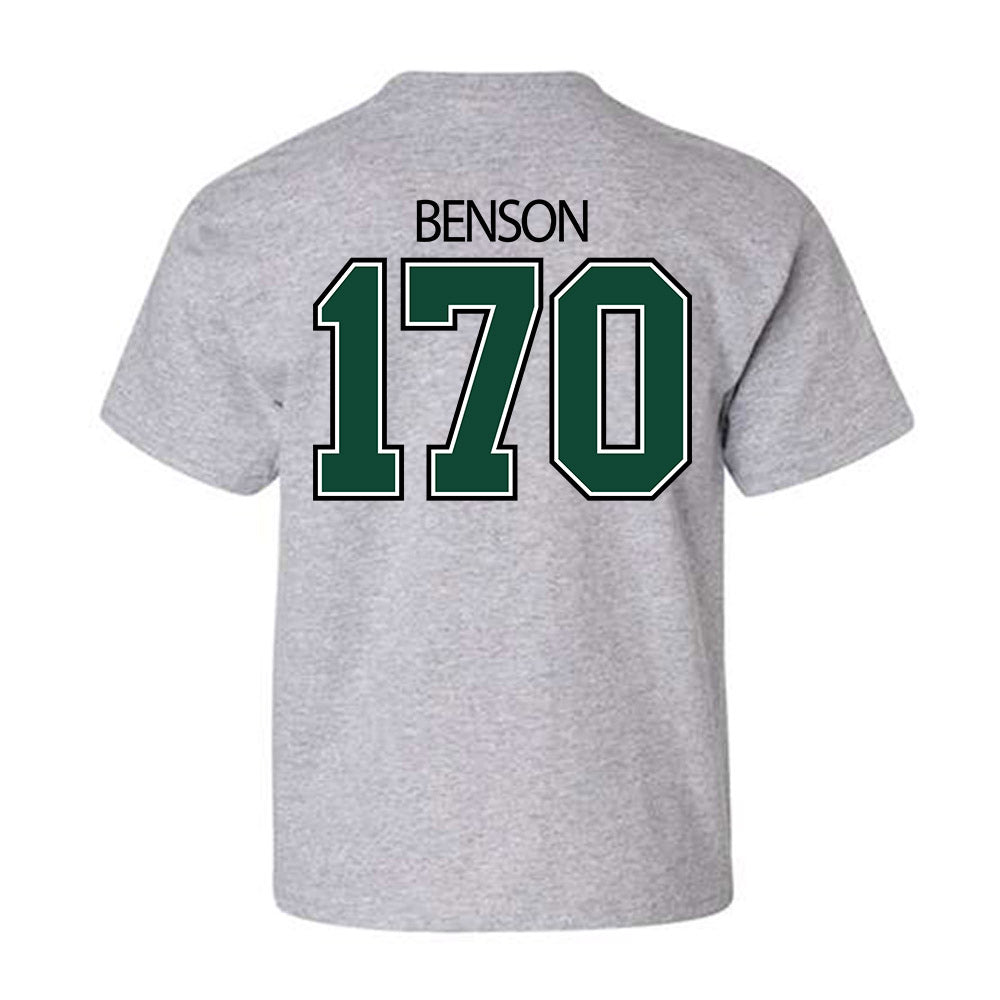 Tiffin - NCAA Wrestling : Brayden Benson - Youth T-Shirt-1