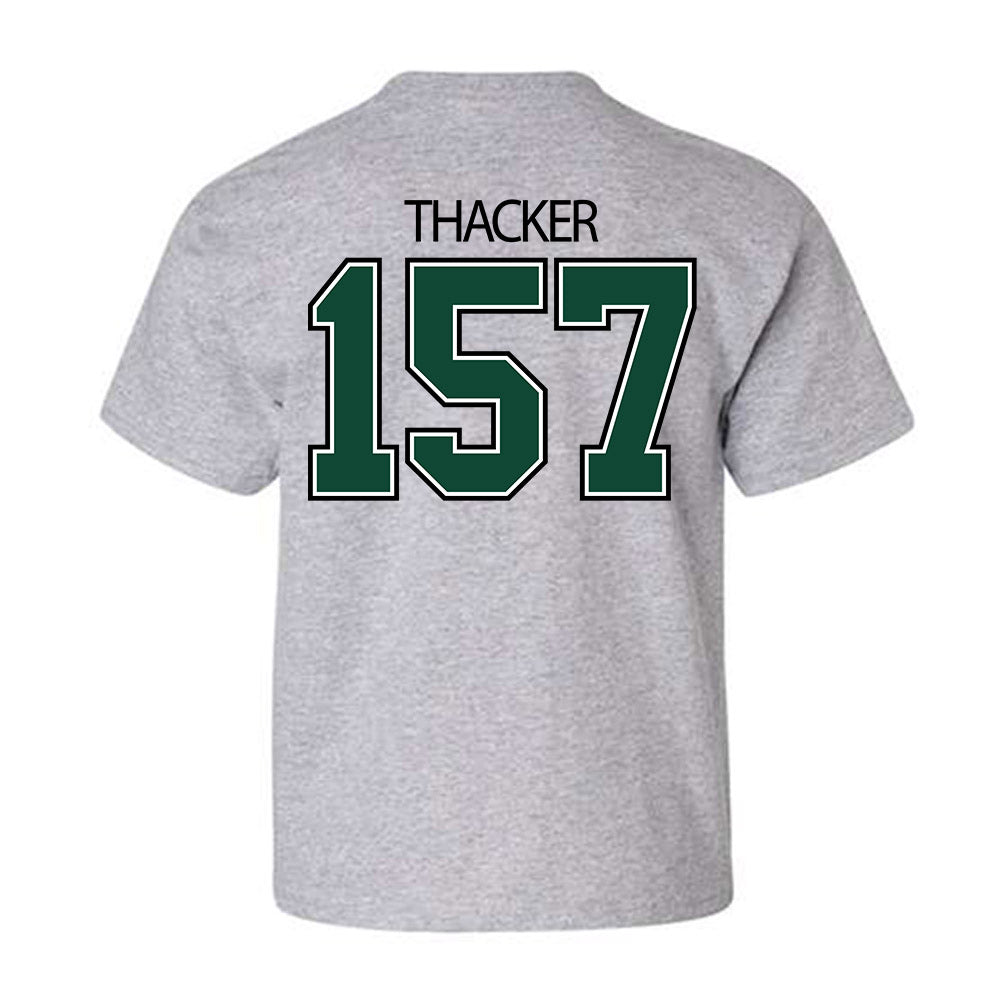 Tiffin - NCAA Wrestling : Lane Thacker - Youth T-Shirt-1