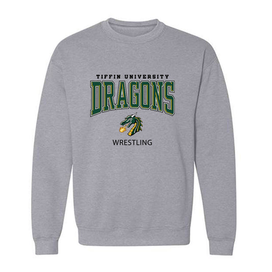 Tiffin - NCAA Wrestling : Jacob Jackson - Crewneck Sweatshirt-0