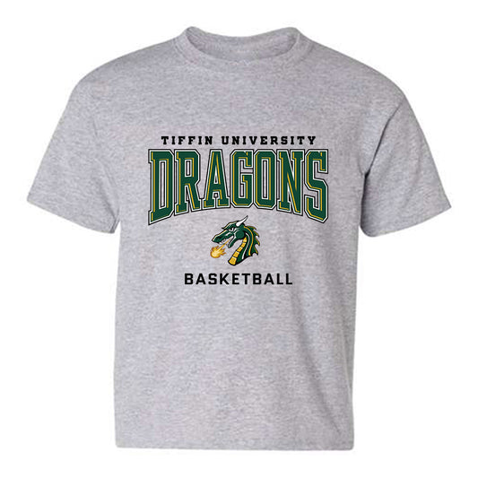 Tiffin - NCAA Men's Basketball : Michael Lucarotti - Youth T-Shirt-0