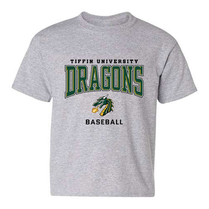 Tiffin - NCAA Baseball : Hayden Bush - Youth T-Shirt-0