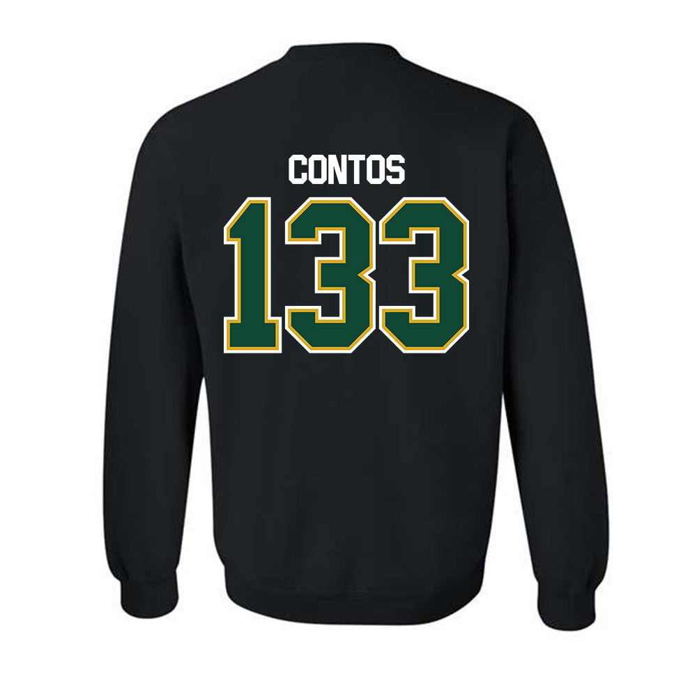 Tiffin - NCAA Wrestling : Phoenix Contos - Crewneck Sweatshirt-1