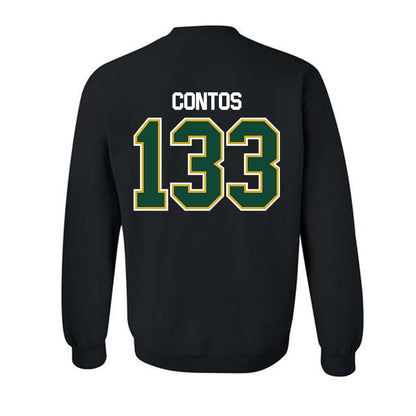 Tiffin - NCAA Wrestling : Phoenix Contos - Crewneck Sweatshirt-1