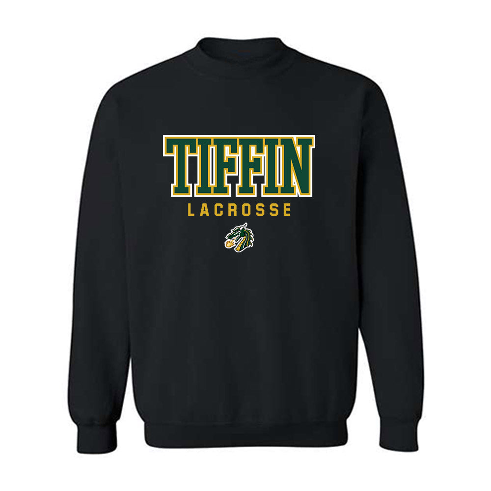 Tiffin - NCAA Men's Lacrosse : Phoenix Biggs - Crewneck Sweatshirt-0