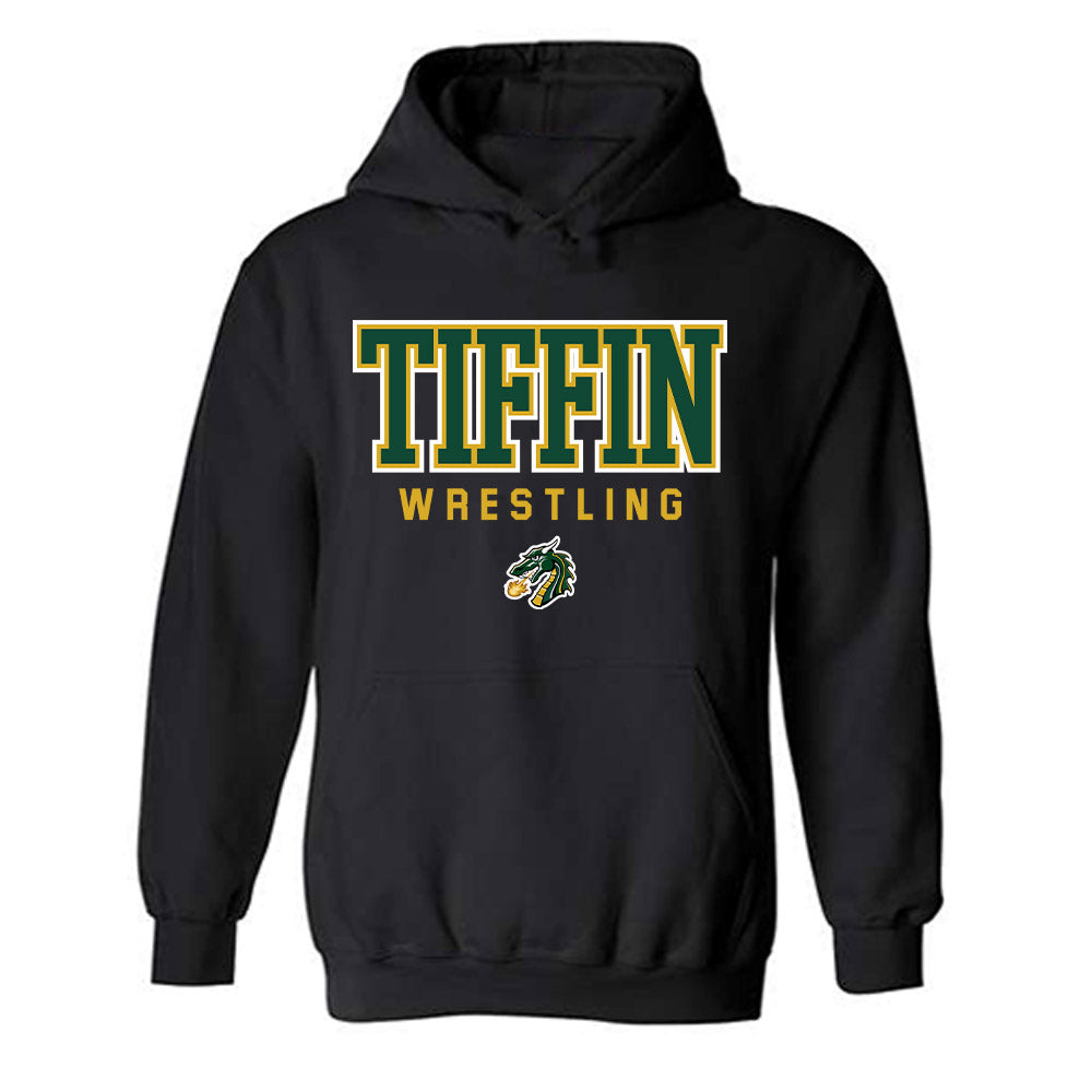Tiffin - NCAA Wrestling : Cael Woods - Hooded Sweatshirt-0
