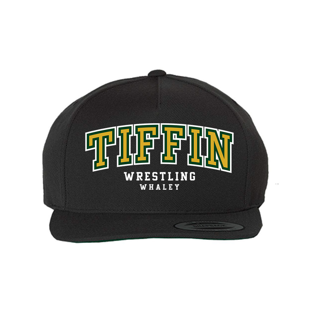 Tiffin - NCAA Wrestling : Carter Whaley - Snapback Hat-0