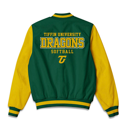 Tiffin - NCAA Softball : Caylin Stevens - Bomber Jacket-1