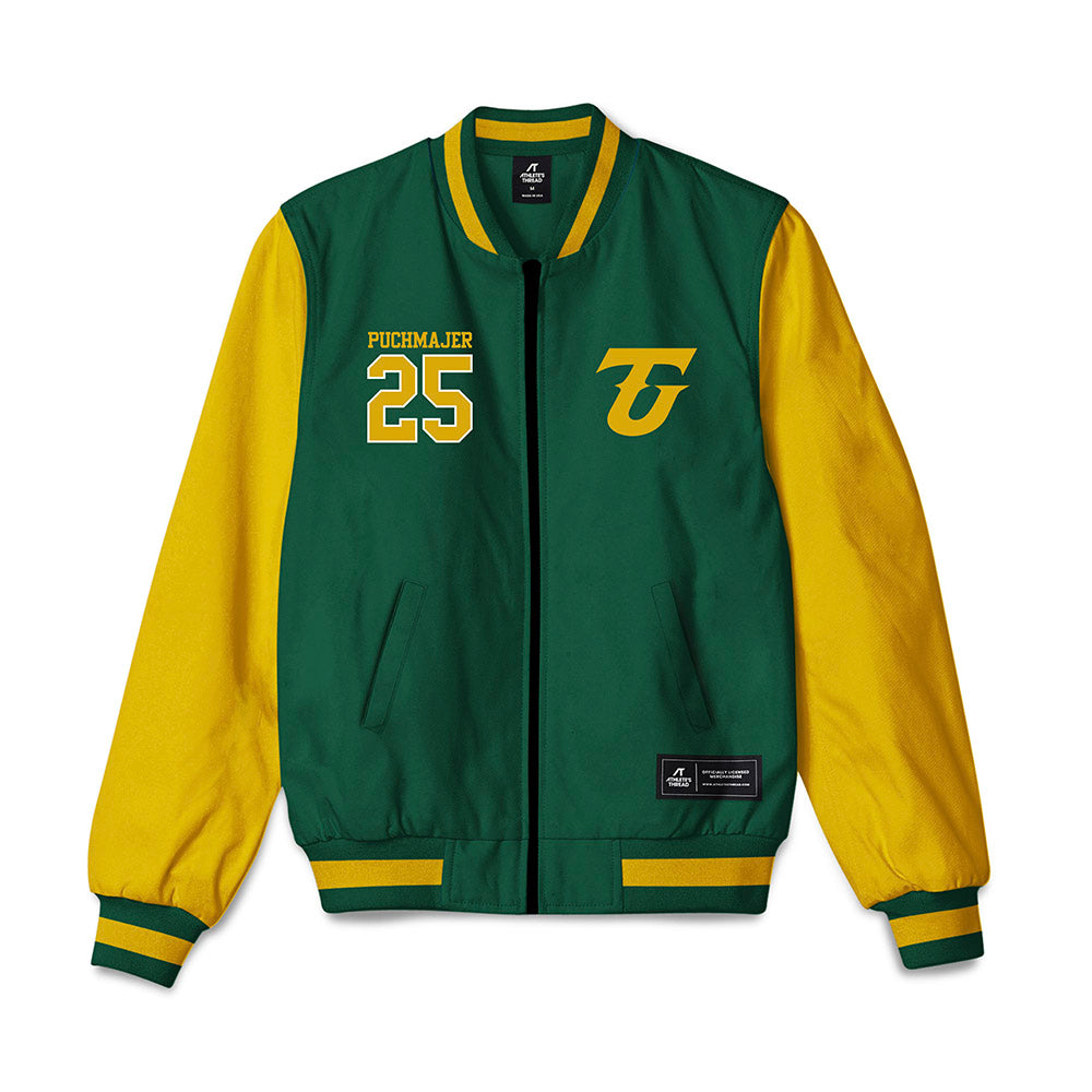 Tiffin - NCAA Baseball : Brody Puchmajer - Bomber Jacket-0