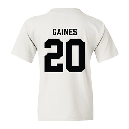 Wofford - NCAA Football : Waleed Gaines - Classic Shersey Youth T-Shirt-1