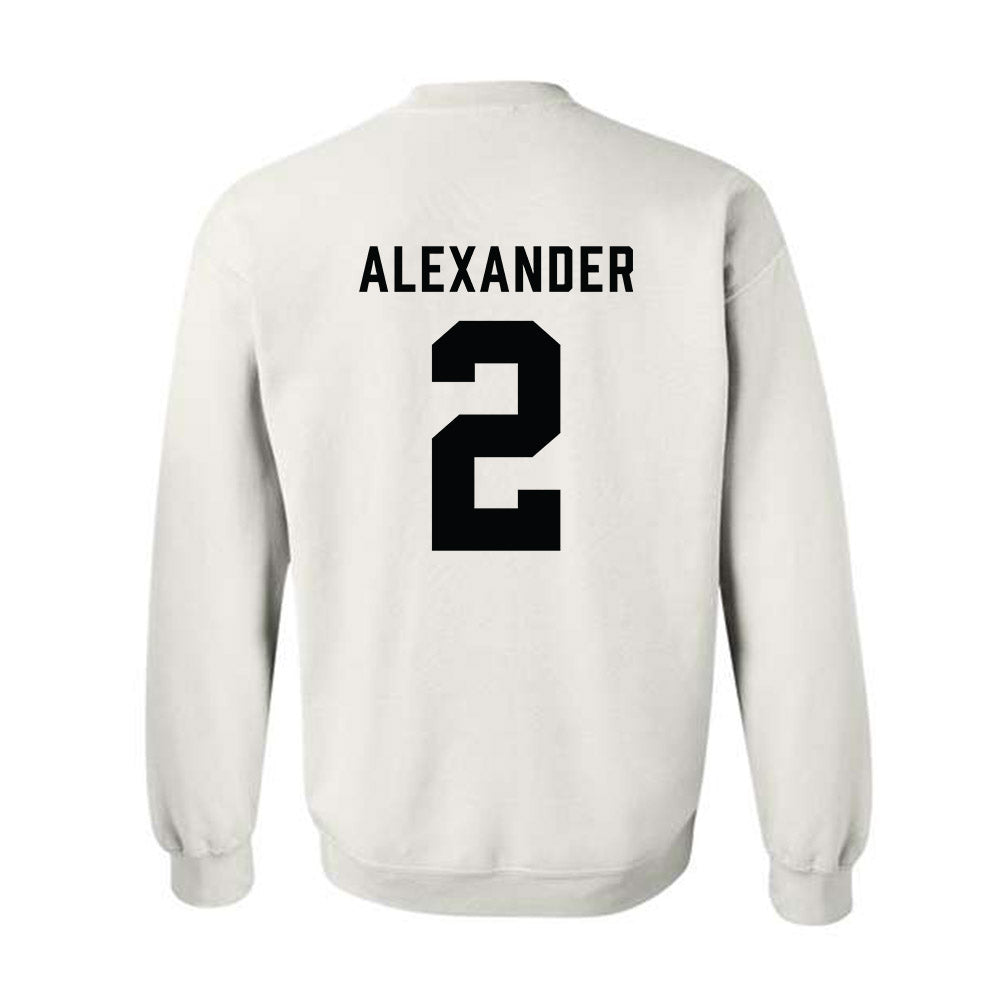 Wofford - NCAA Football : Colby Alexander - Classic Shersey Crewneck Sweatshirt-1