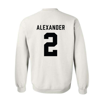 Wofford - NCAA Football : Colby Alexander - Classic Shersey Crewneck Sweatshirt-1