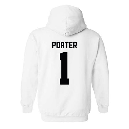 Wofford - NCAA Women's Basketball : Elli Porter - Classic Shersey Hooded Sweatshirt-1