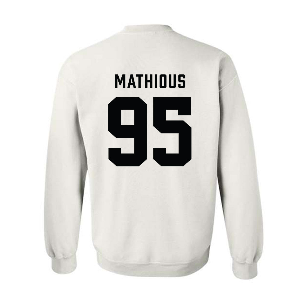 Wofford - NCAA Football : Nicholas Mathious - Classic Shersey Crewneck Sweatshirt-1