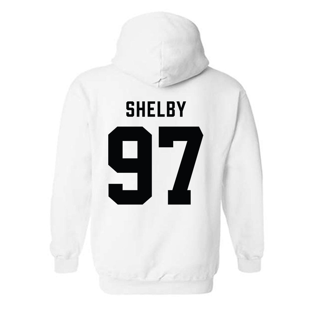 Wofford - NCAA Football : Jeremiah Shelby - Classic Shersey Hooded Sweatshirt-1