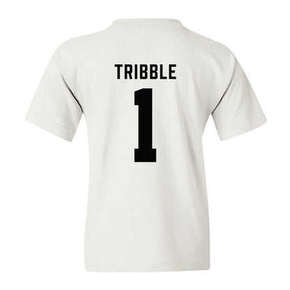 Wofford - NCAA Baseball : Logan Tribble - Classic Shersey Youth T-Shirt-1