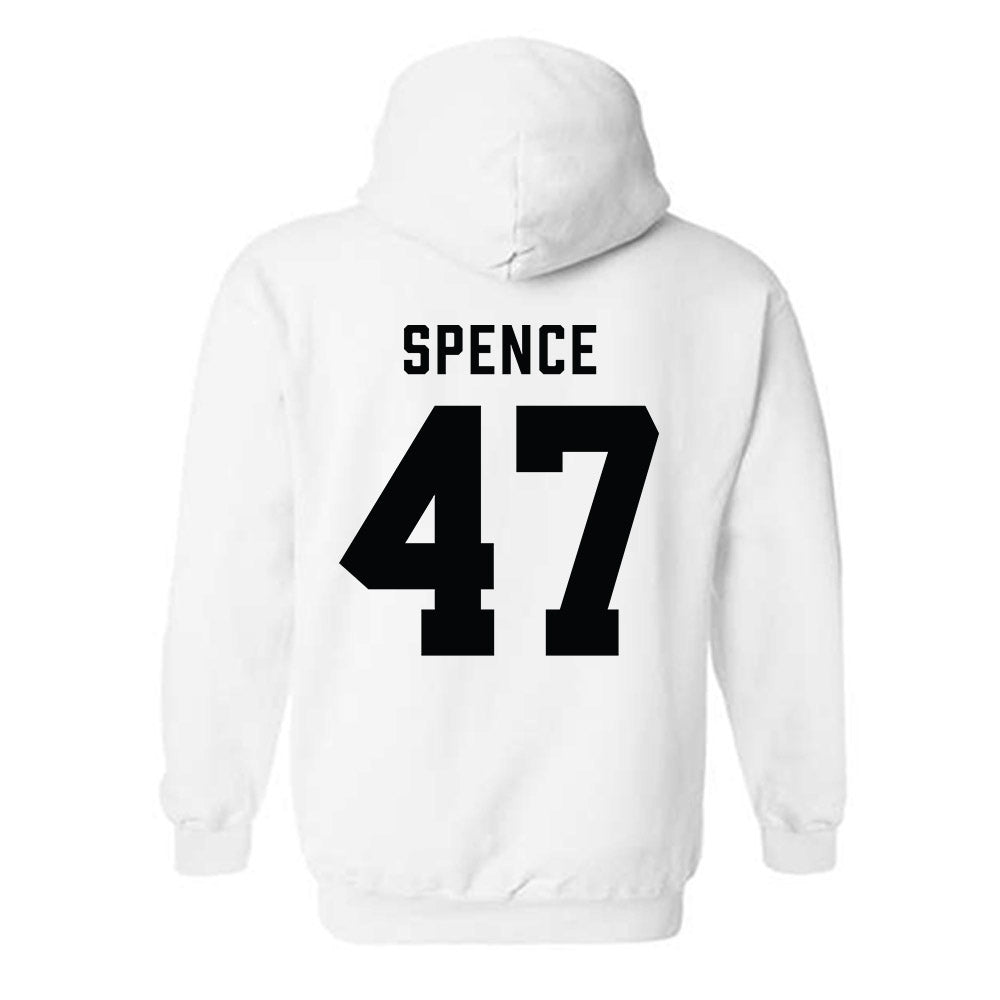 Wofford - NCAA Football : Sam Spence - Classic Shersey Hooded Sweatshirt-1