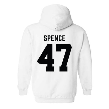 Wofford - NCAA Football : Sam Spence - Classic Shersey Hooded Sweatshirt-1