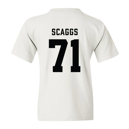 Wofford - NCAA Football : Drew Scaggs - Classic Shersey Youth T-Shirt-1