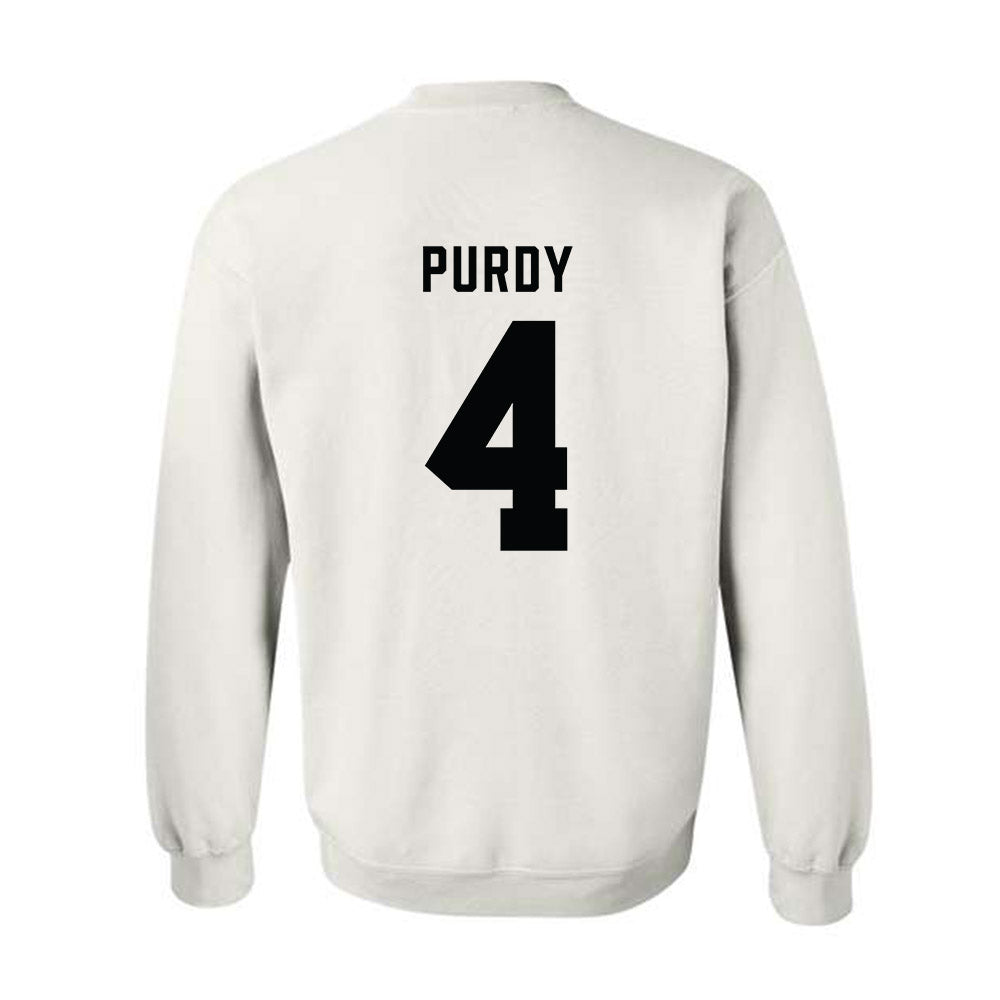 Wofford - NCAA Football : Jack Purdy - Classic Shersey Crewneck Sweatshirt-1