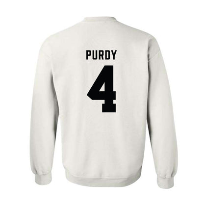 Wofford - NCAA Football : Jack Purdy - Classic Shersey Crewneck Sweatshirt-1