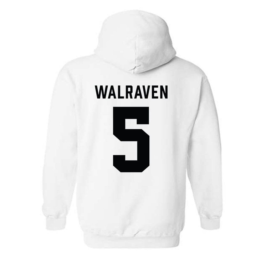 Wofford - NCAA Football : Max Walraven - Classic Shersey Hooded Sweatshirt-1