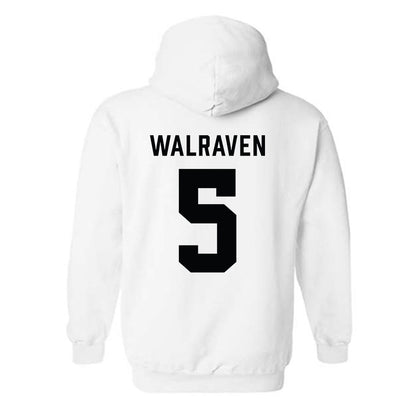 Wofford - NCAA Football : Max Walraven - Classic Shersey Hooded Sweatshirt-1