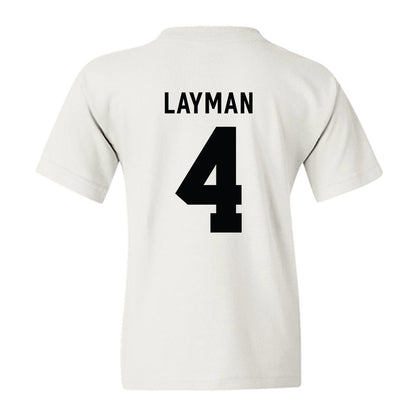  - NCAA Baseball : James Layman - Classic Shersey Youth T-Shirt-1