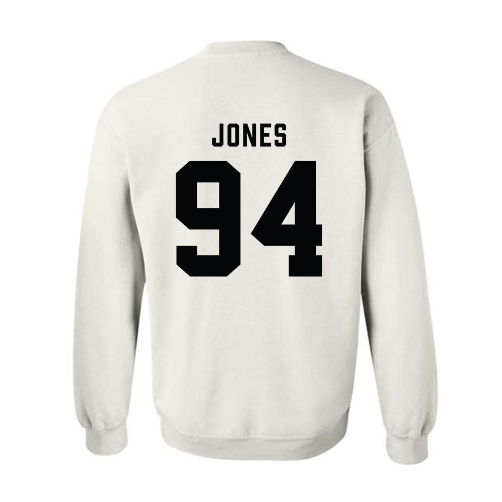 Wofford - NCAA Football : Mike Jones - Classic Shersey Crewneck Sweatshirt-1