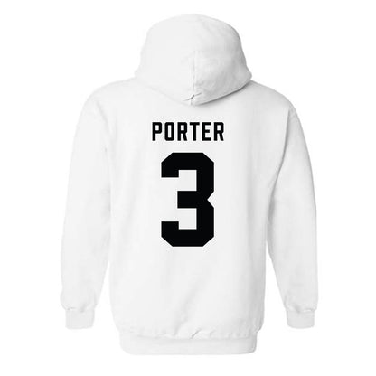 Wofford - NCAA Baseball : Zach Porter - Classic Shersey Hooded Sweatshirt-1