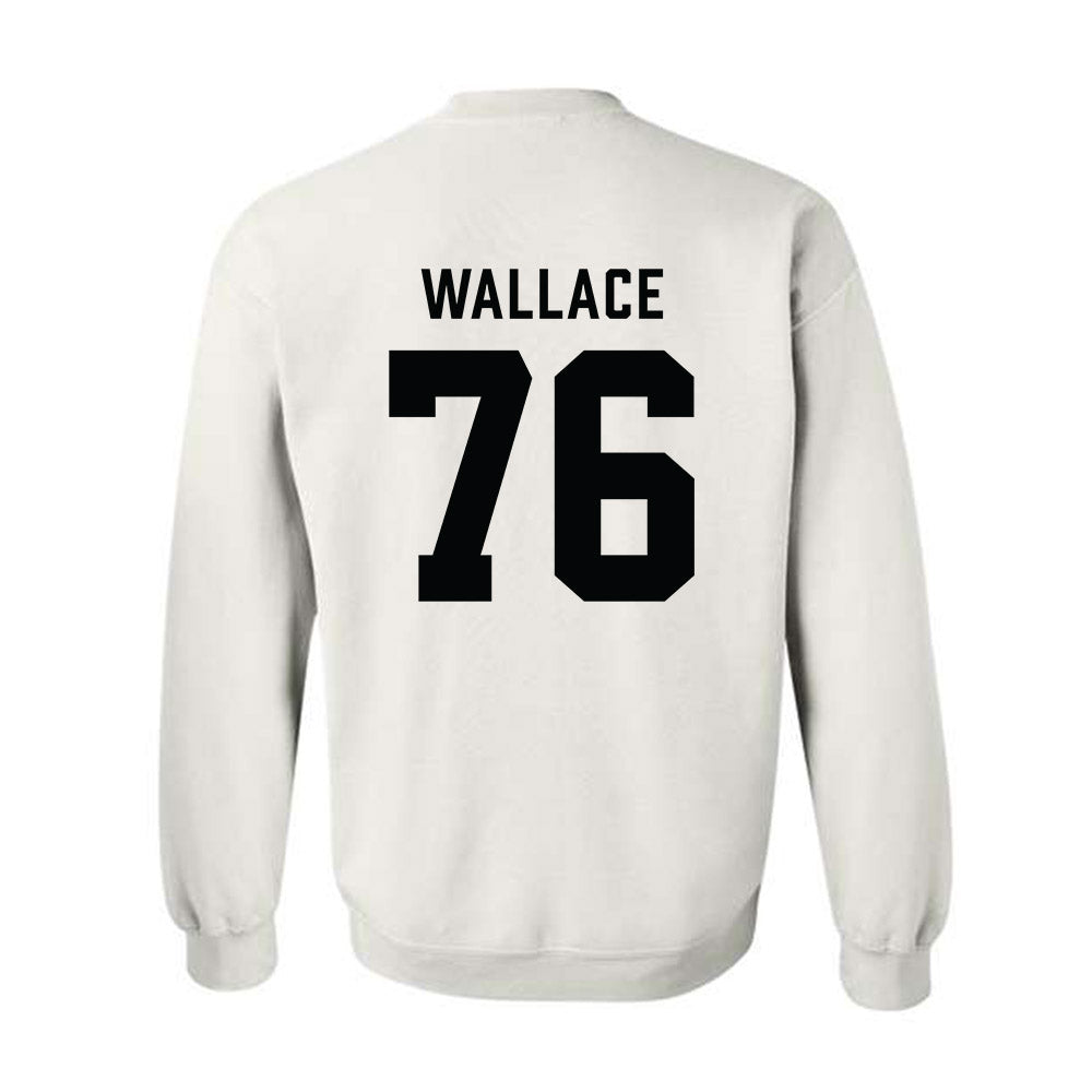 Wofford - NCAA Football : Kameron Wallace - Classic Shersey Crewneck Sweatshirt-1