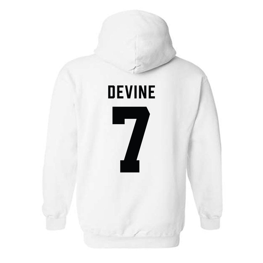 Wofford - NCAA Softball : Desirae Devine - Classic Shersey Hooded Sweatshirt-1