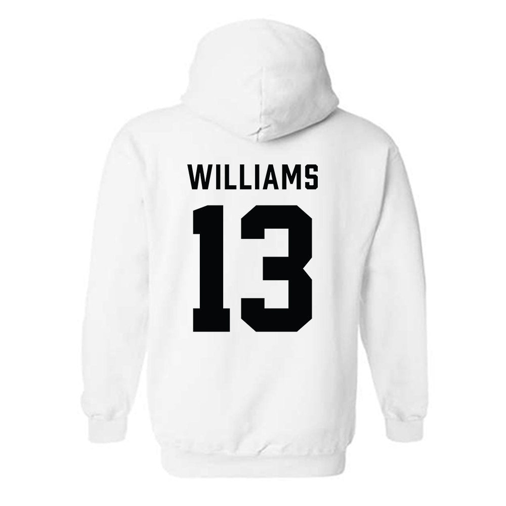 Wofford - NCAA Football : Jovon Williams - Classic Shersey Hooded Sweatshirt-1