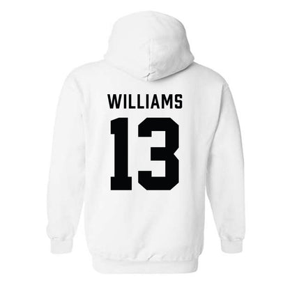 Wofford - NCAA Football : Jovon Williams - Classic Shersey Hooded Sweatshirt-1
