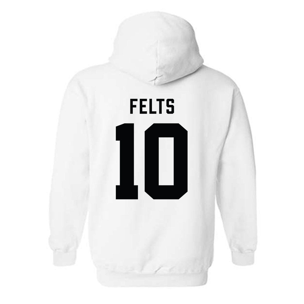 Wofford - NCAA Softball : Satcher Felts - Classic Shersey Hooded Sweatshirt-1