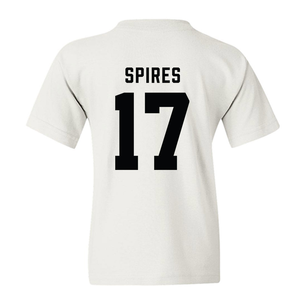 Wofford - NCAA Men's Soccer : Franklin Spires - Classic Shersey Youth T-Shirt-1