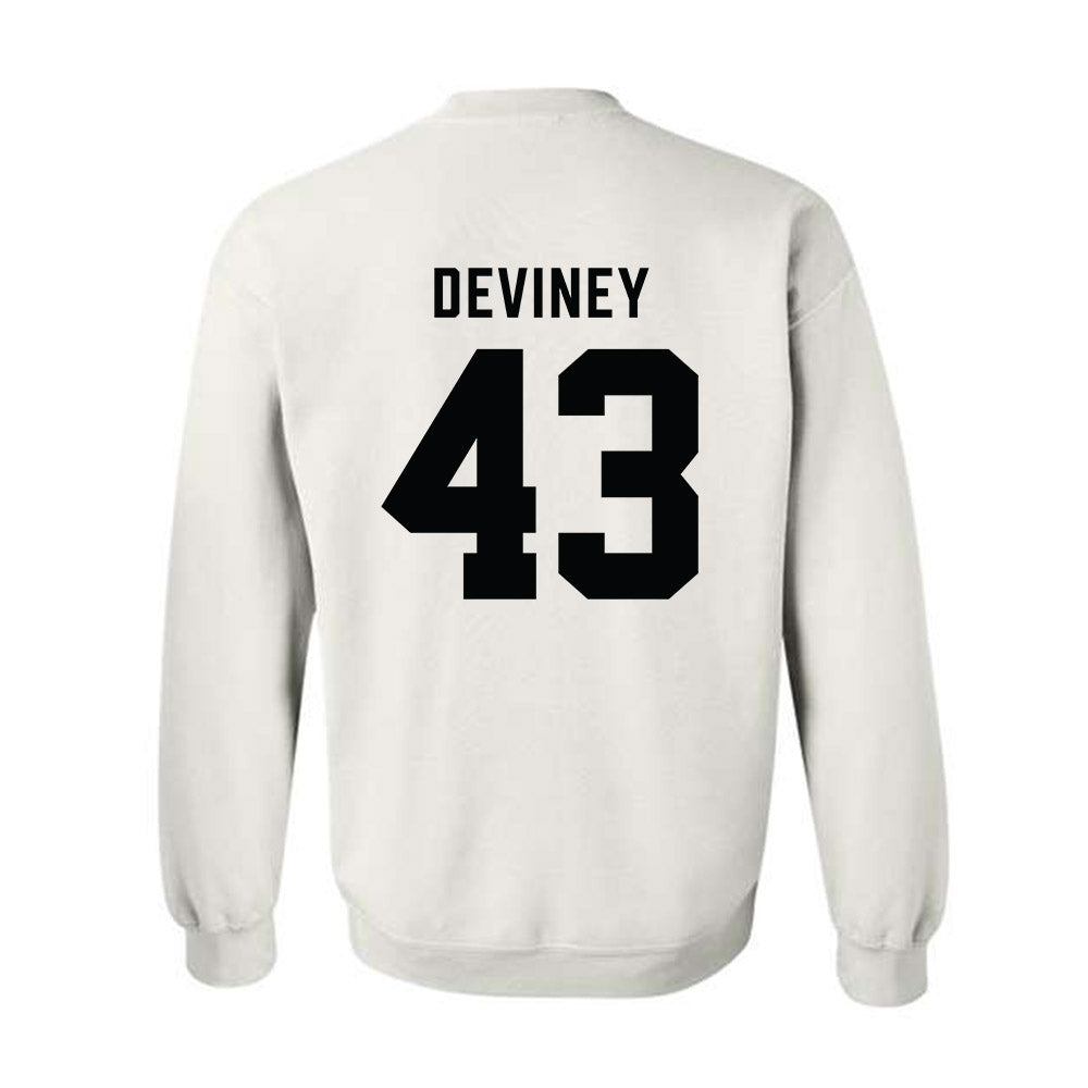 Wofford - NCAA Football : Conner Deviney - Classic Shersey Crewneck Sweatshirt-1