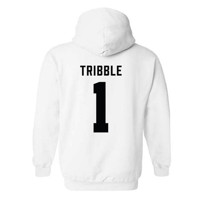 Wofford - NCAA Baseball : Logan Tribble - Classic Shersey Hooded Sweatshirt-1