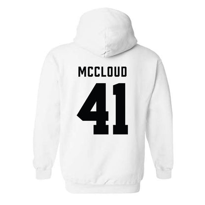 Wofford - NCAA Football : Logan McCloud - Classic Shersey Hooded Sweatshirt-1