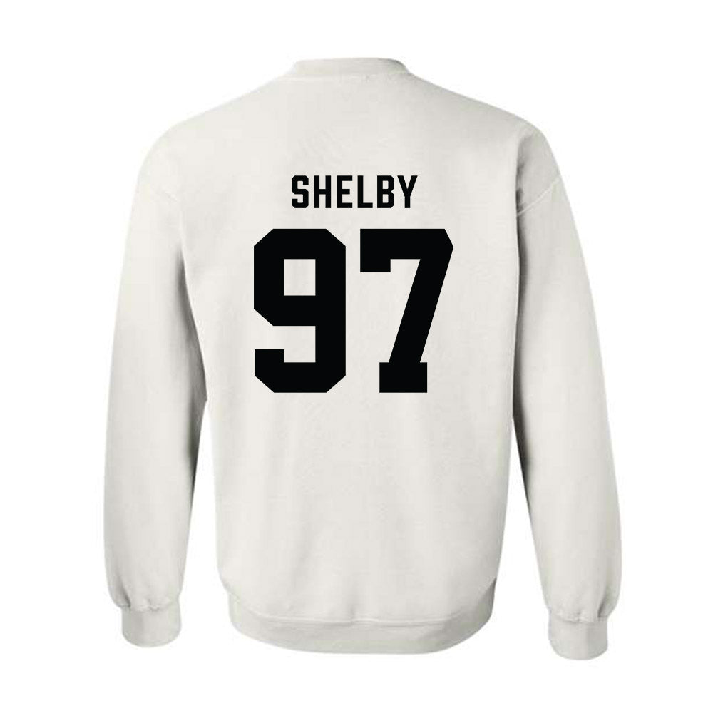 Wofford - NCAA Football : Jeremiah Shelby - Classic Shersey Crewneck Sweatshirt-1
