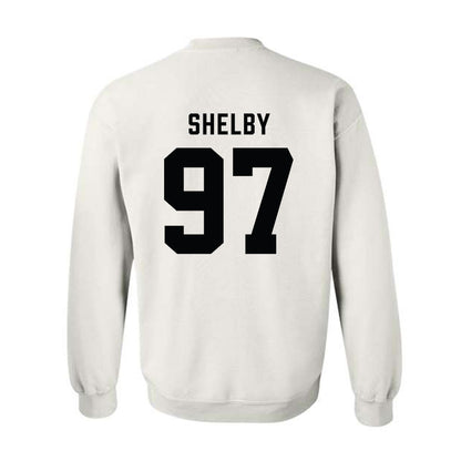 Wofford - NCAA Football : Jeremiah Shelby - Classic Shersey Crewneck Sweatshirt-1