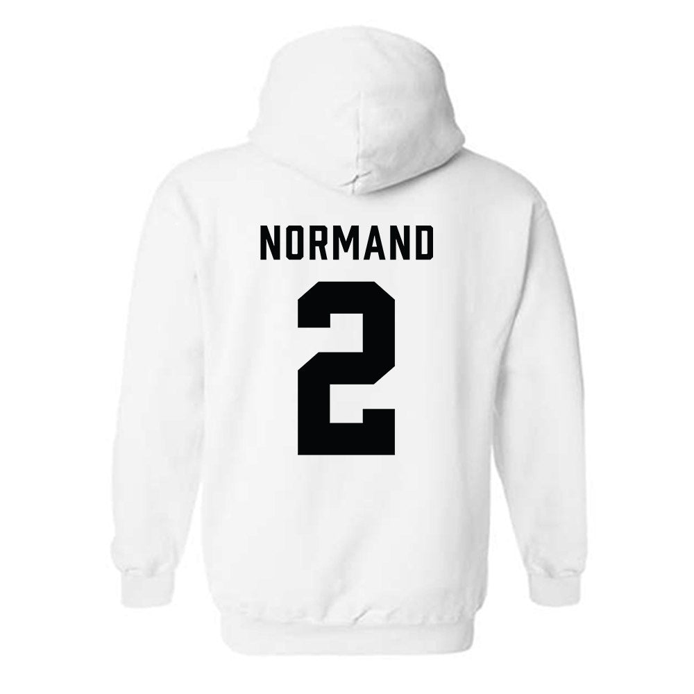 Wofford - NCAA Women's Volleyball : Emily Normand - Classic Shersey Hooded Sweatshirt-1