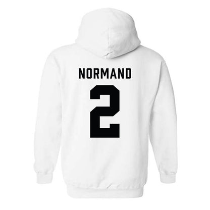 Wofford - NCAA Women's Volleyball : Emily Normand - Classic Shersey Hooded Sweatshirt-1