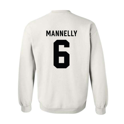 Wofford - NCAA Baseball : Andrew Mannelly - Classic Shersey Crewneck Sweatshirt-1