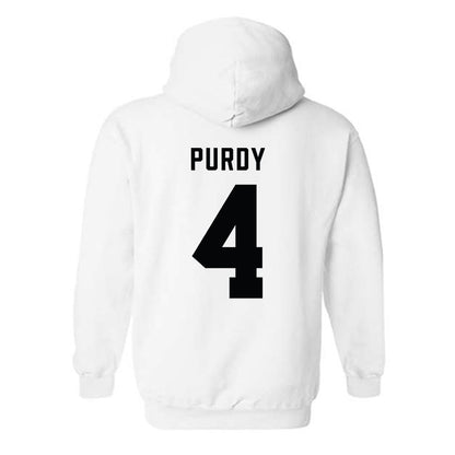 Wofford - NCAA Football : Jack Purdy - Classic Shersey Hooded Sweatshirt-1