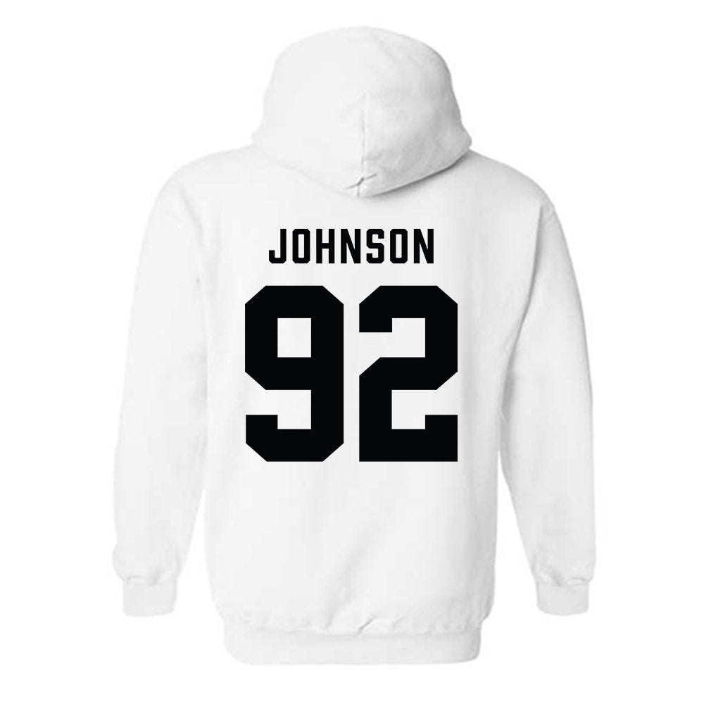 Wofford - NCAA Football : Jordan Johnson - Classic Shersey Hooded Sweatshirt-1