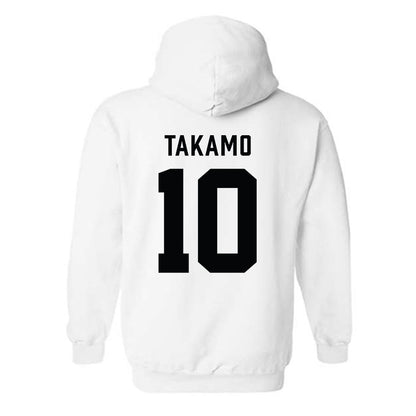 Wofford - NCAA Men's Soccer : Bradley Takamo - Classic Shersey Hooded Sweatshirt-1