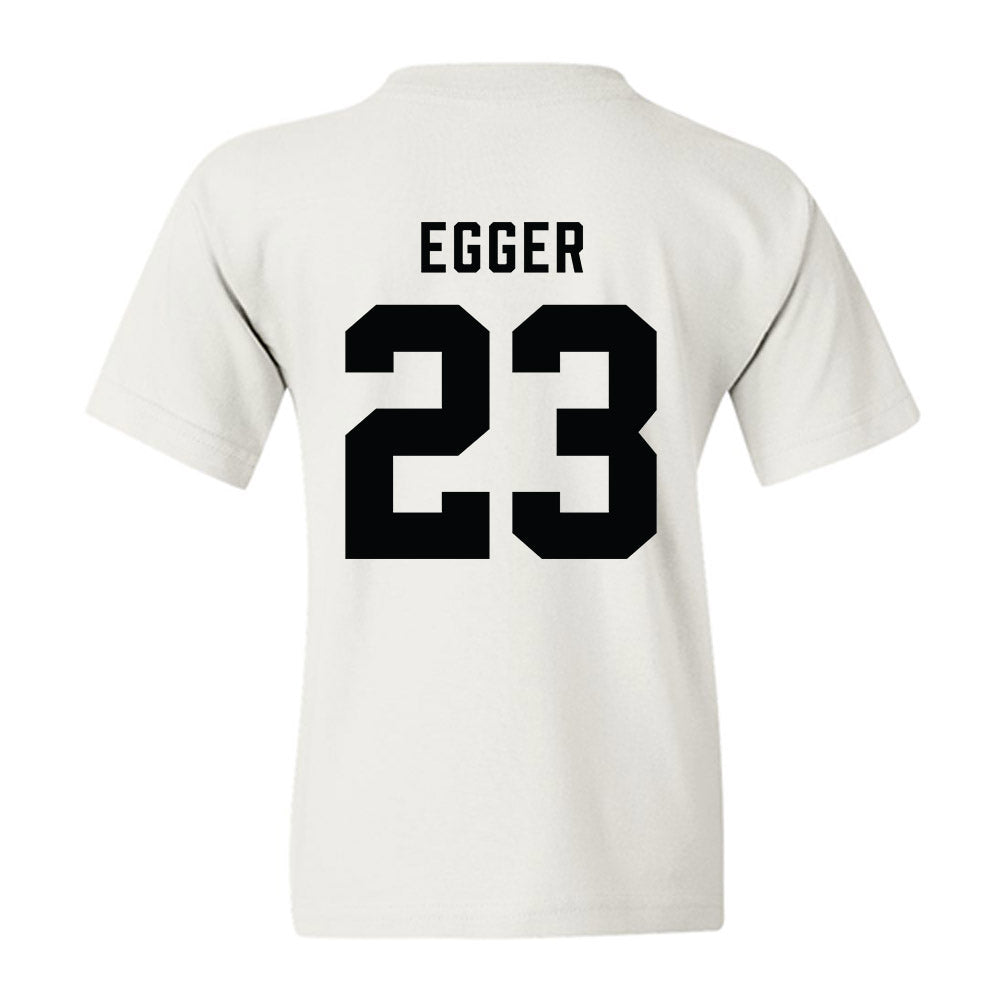 Wofford - NCAA Baseball : Sheldon Egger - Classic Shersey Youth T-Shirt-1