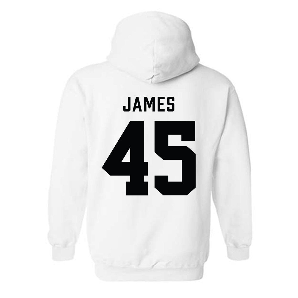 Wofford - NCAA Baseball : Trey James - Classic Shersey Hooded Sweatshirt-1